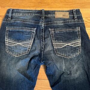 Mens BKE Jake Jeans Very New. Dark denim